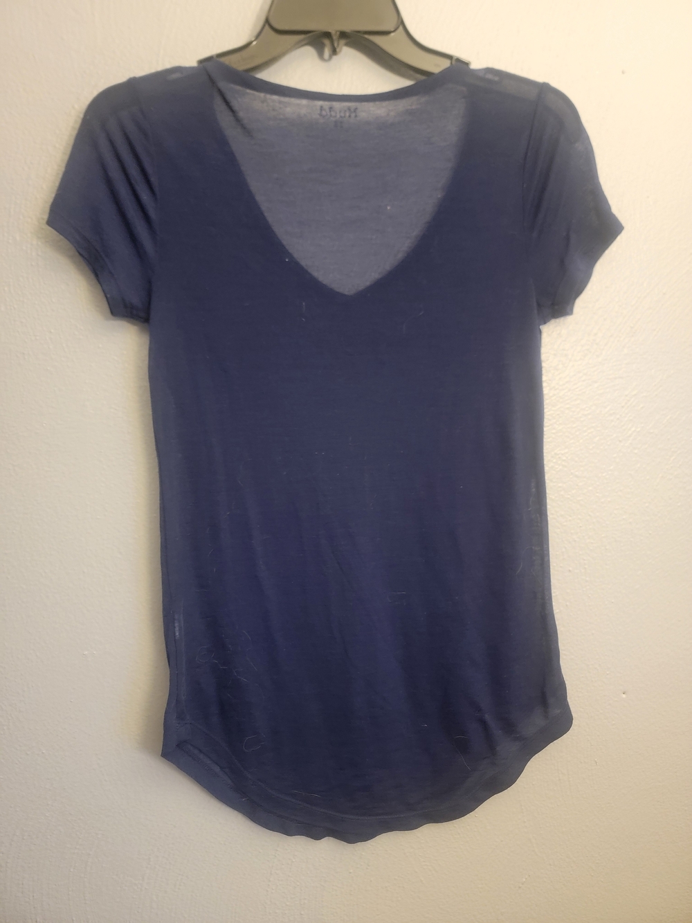 Mudd Navy V-Neck Short Sleeve Tee